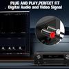SHULIANCABLE to RCA 2 x TS to Dual RCA Stereo Audio Connection Compatible with AV Home Audio and Amplifiers 1/4" Cable, 6.35mm Cable, Receivers,