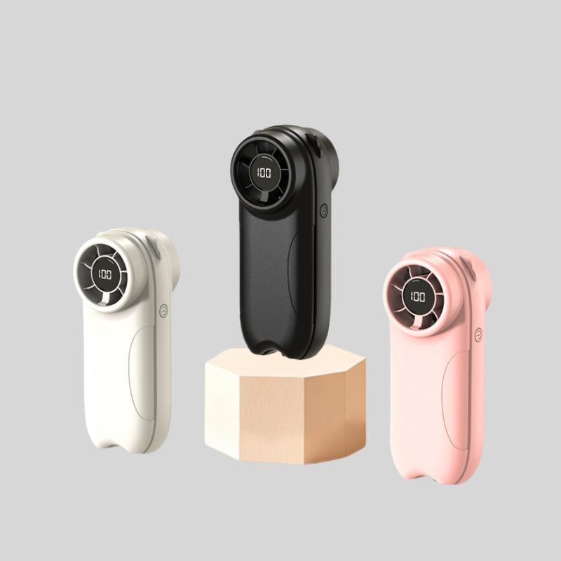 Portable High-Speed Neck-Hanging Mini Fan – Long-Lasting, Strong Wind, Desktop Turbine Design 115*42*47mm