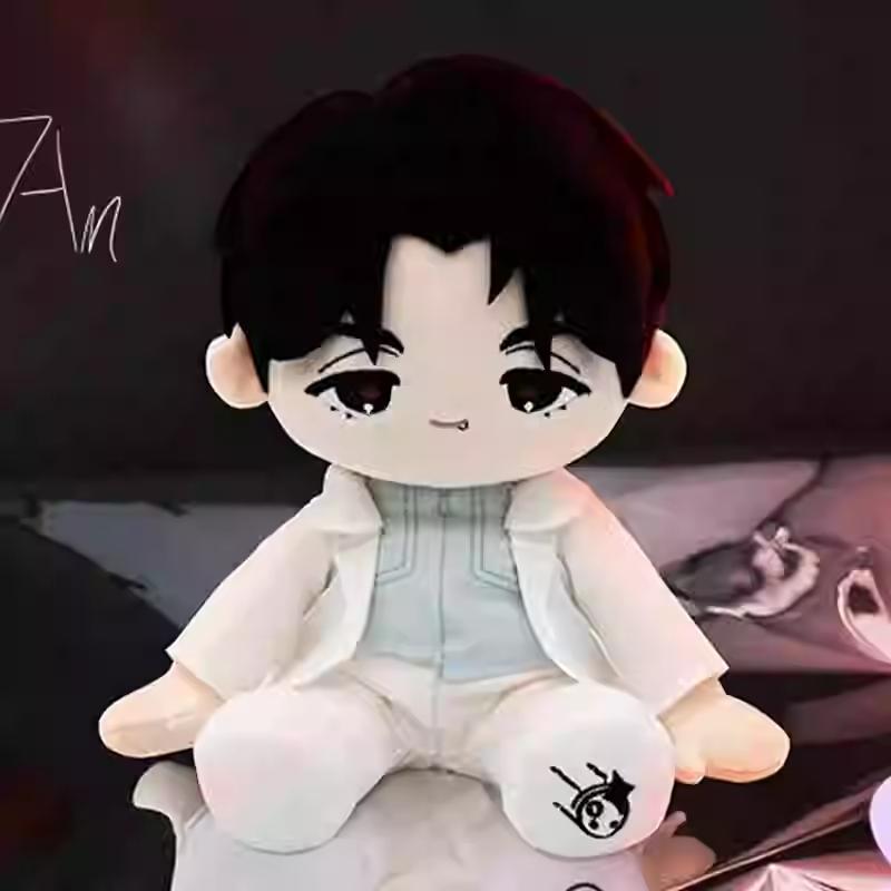 Genuine Alien Stage  Ivan Till 20cm Cotton Doll Pillow  Body Dress Up Plush Toys Plushie Cosplay Xmas Gift Cute Anime
