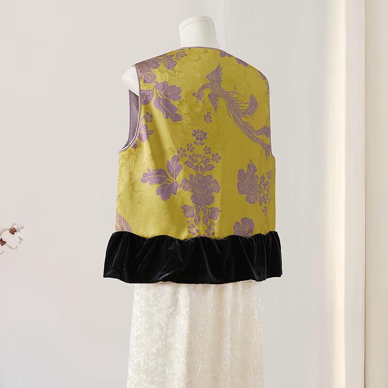 Women's New Chinese Style Color-Block Vest