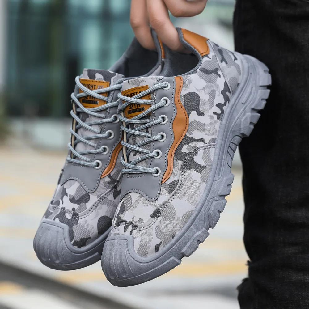 Fashion 2024 Spring and Autumn Latest Men's Fashion Versatile Casual Shoes Colorful Outdoor Mountaineering Morning Running Sports Shoes