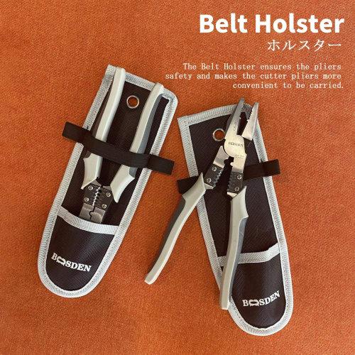 BOOSDEN Heavy-Duty Power Nippers, Thick Blade Electrician's Nippers, Wire Cutter, Multi-Purpose Tool, 205mm