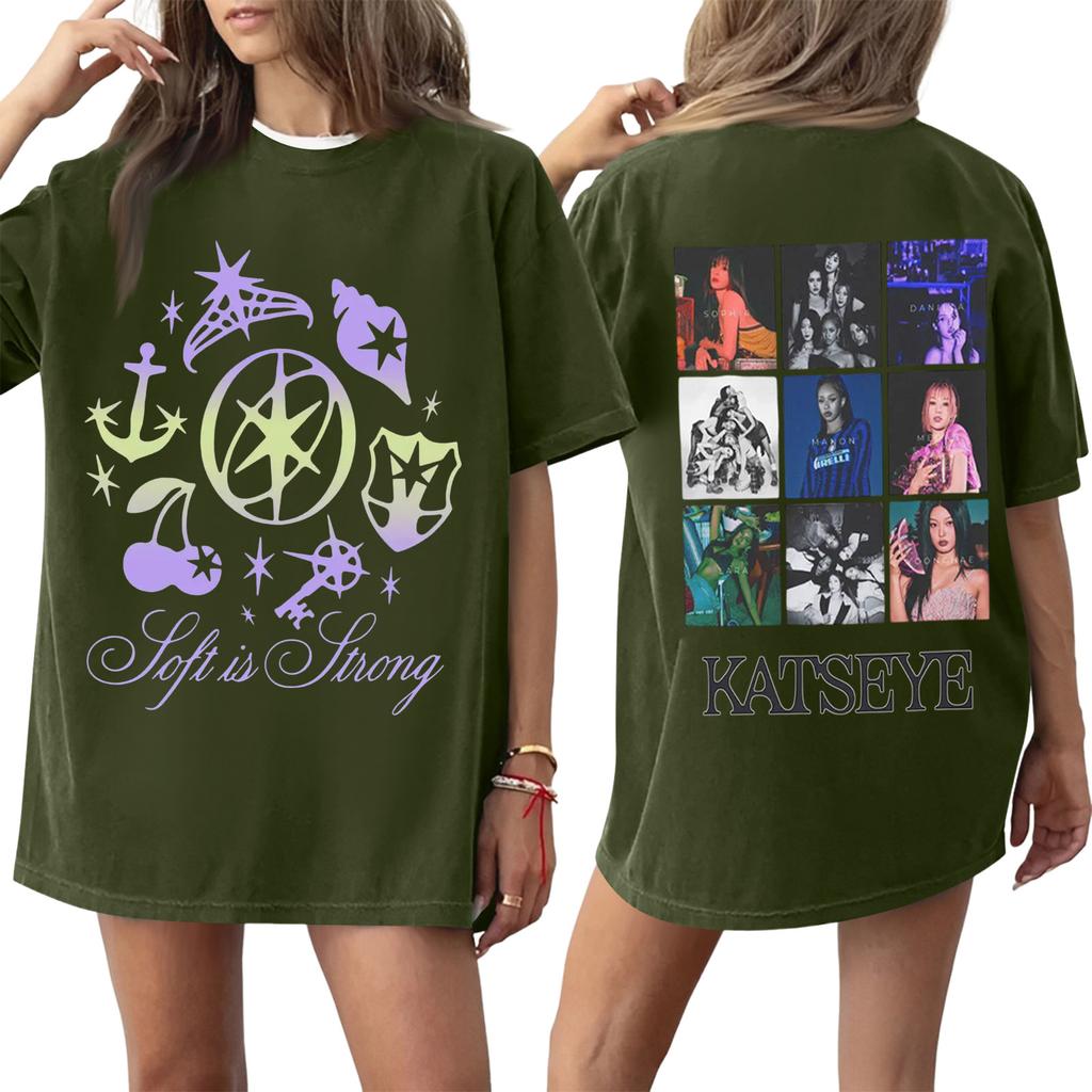 Women's Round Neck Printed Short-sleeved T-shirt Top