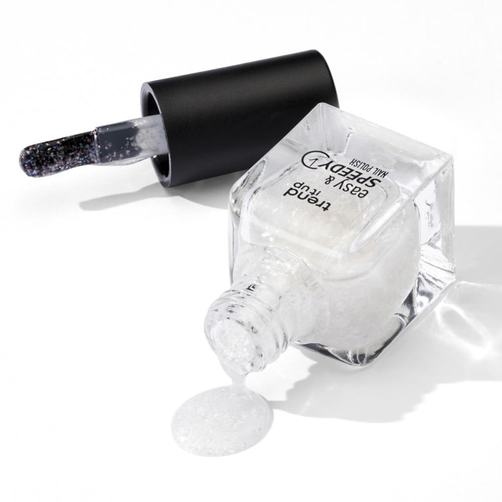 Trend It Up Trend It Up Nail Polish 470 Transparent Glitter, 6Ml