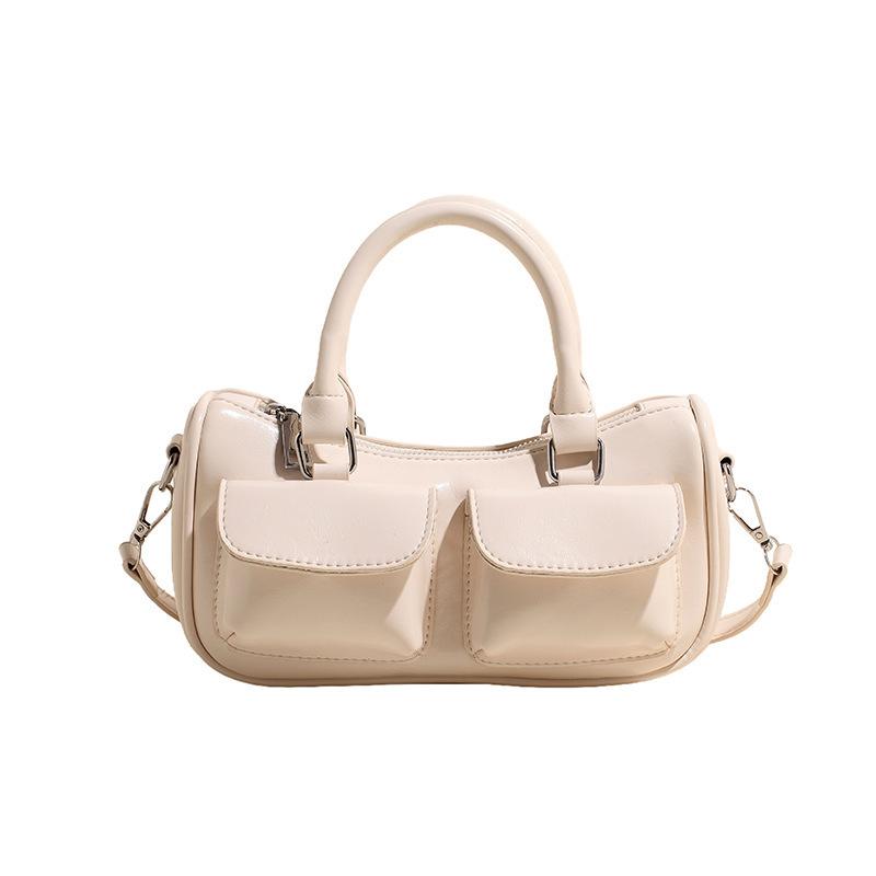 Niche Fashion Retro Portable Saddle Bag Women's 2025 Winter New Simple Casual Shoulder Bag High-end Women's Bag