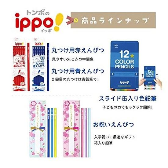 Tombow Pencil ippo Writing 2B Pastel 1 Dozen KB-KNPT01-2B