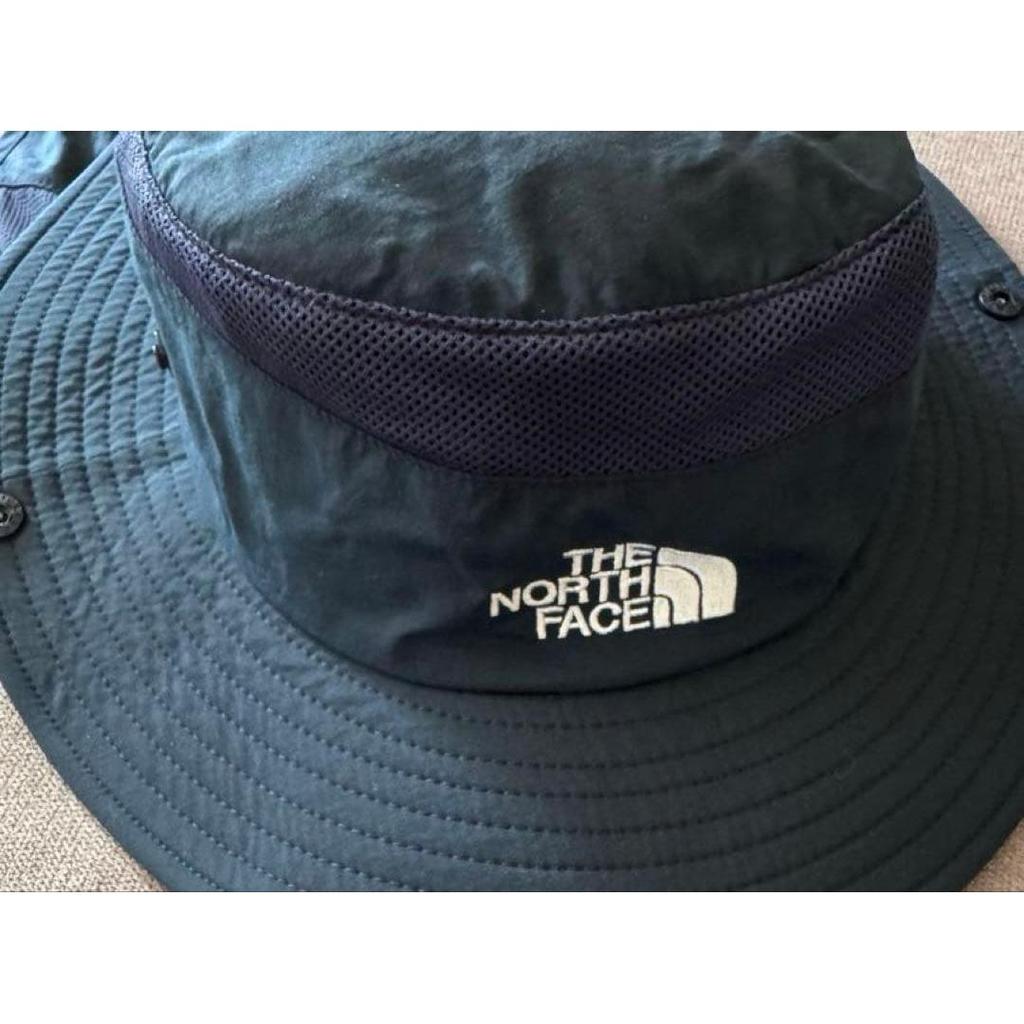 Used THE NORTH FACE Kids Hat Hat Navy Sunshield Hat
