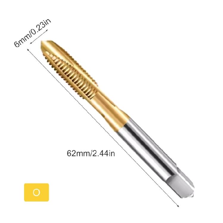 Machine Taps With Integrated Drilling And Threading Functions For High Speed Stainless Steel Reduced Friction And Wear
