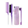 27Pcs Professional Hair Brush Set, Hair Styling Comb Kit with Continuous Spray Bottle, Scalp Massage Shampoo Brush for Salon