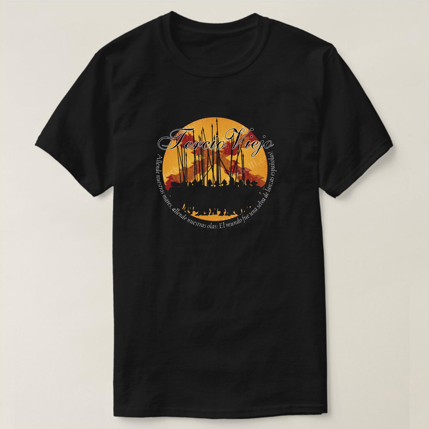

TERCIO VIEJO, VERSO ANóNIMO. Ejército Espaol T-Shirt Short Sleeve Casual 100% Cotton O-Neck Summer Mens T-shirt Size S-3XL -... S разноцветный