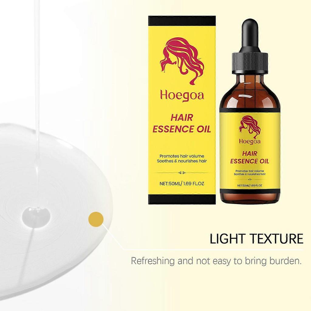 Naturals Essential Hair Oil Set 3pcs with Ginger Oil, Coconut Oil, Castor Oil, Multi-Color, 50ml Each
