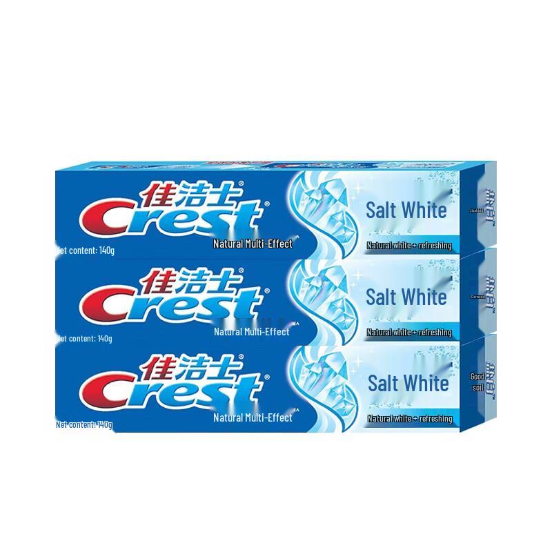

Crest Salt White Toothpaste 3-Pack