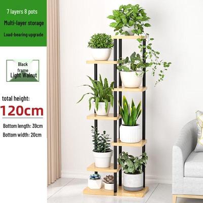 Iron Art Floor-standing Flower Pot Rack
