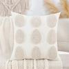 Spring Easters Pillow Cover Comfortable Plushes Faux Furs Pillow Case for Bedroom Room Sofa Decorations