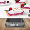 Baking Tray Cake Pan Removable Bottom Easy Cleanup Easy Release Design