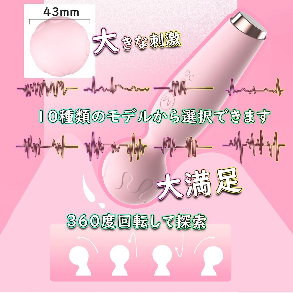 Powerful Quiet Squirting Small Powerful Quiet Microphone Shape 43mm Head Squirting Vibrator Development Sacred Treasure Rotor Spot Portable USB