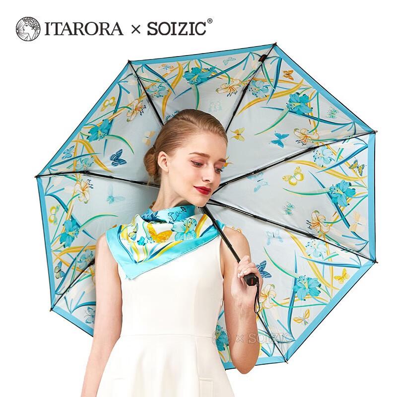 ITARORA Midsummer Night's Dream Silk Scarf & Umbrella Set