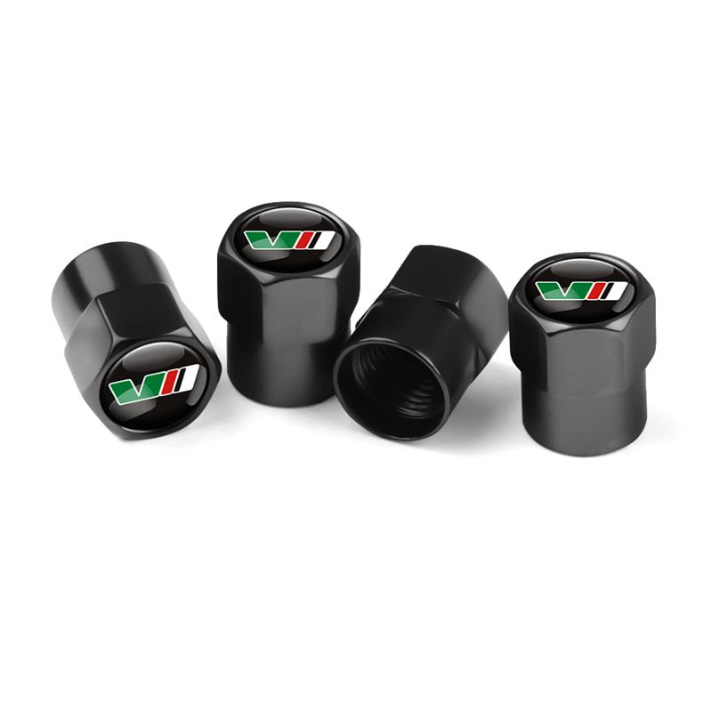 4pcs Car Tire Wheel Valve Cover Protection Dust Caps Accessories For Skoda VRS VII Octavia A2 A5 2 Superb Kodiaq Rapid Fabia Hkpx25