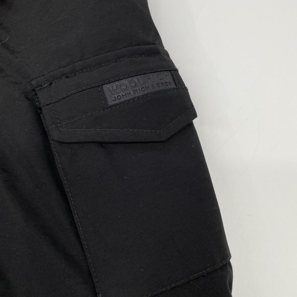 Woolrich 1502387 Black BLIZZARD PARKA Down Jacket Coat L blackUsed