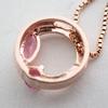 [Used] K10PG pink tourmaline pendant/g466-56