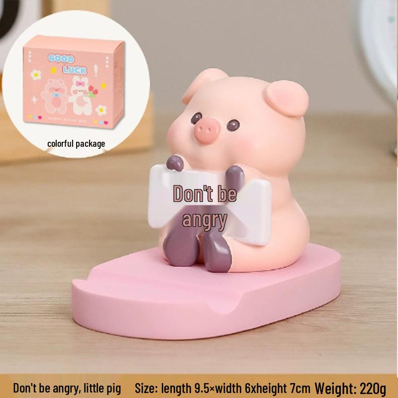 Adorable Cat Phone Holder for Office Desk - Stable Desktop Decoration Ornament