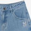 New MLB New York Yankees Jeans Women's Sky Blue 3FDPB0751-50BLL