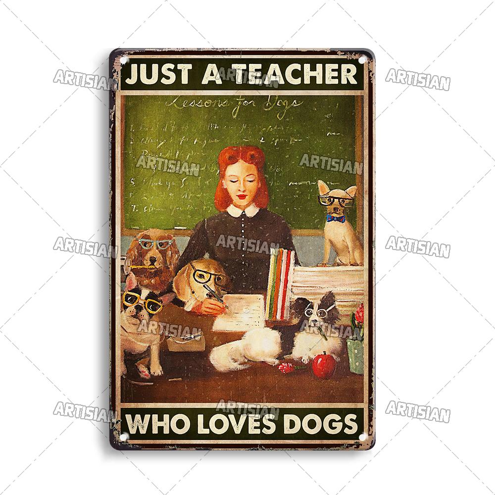 Artisian Job Metal Sign Vintage Teacher Tin Poster Hobby Decorative Plate Wall Decor Garage Bar Pub Club Hotel Cafe Kitchen Home