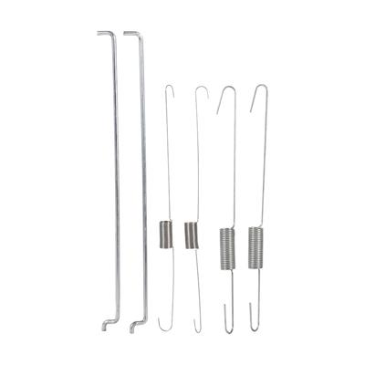 2 set di asta di collegamento del regolatore di controllo della velocità della molla di ritorno dell'acceleratore per GX140 GX160 GX200