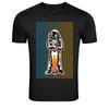 Astronaut Riding Rocket Space Graphic Unisex T-Shirt