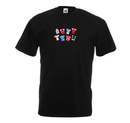 Rotherham Retro Kits Black T-Shirt Adult tshirt Great Gift Classic Kits 3XL