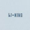Li-Ning Round Neck Letter Pattern Couple Loose T-Shirt Unisex Tops AHSW407-2