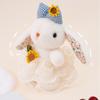 Plush Stuffed Plush Rabbit Keychain Rabbit Doll Bag Hanging Pendant  Kids Toy