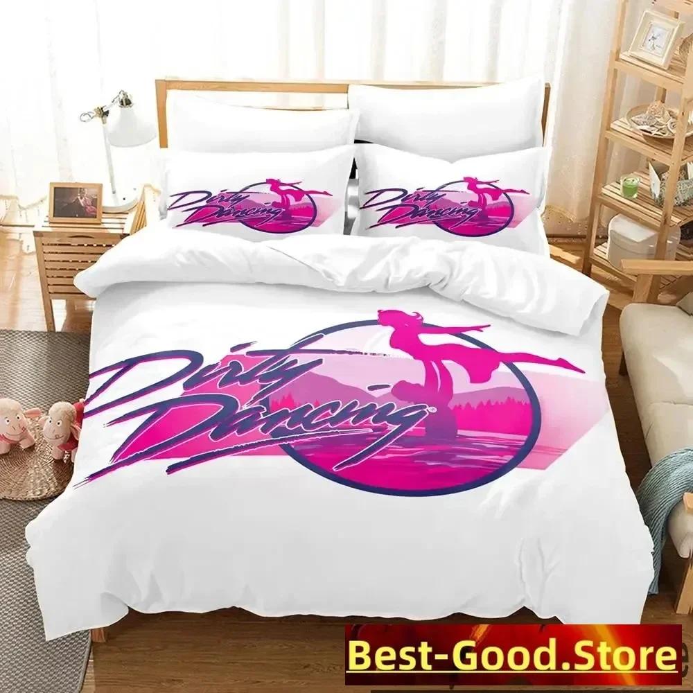 3D Print Dirty Dancing Beding Set Young Boys Young Girls Twin Quen King-Sized Dimensionsd Dimensions Soft Duvet Cover Pilowcase Bed boys Adult People
