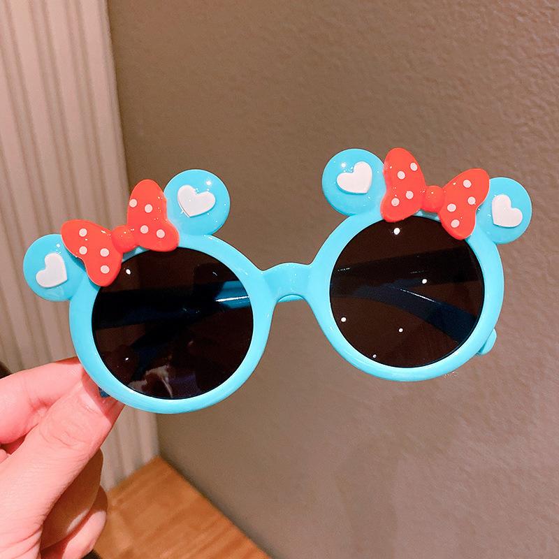 1PC Little Girl Fashion Minnie Sunshade Glasses Sunglasses Girls UV Protection Sunglasses