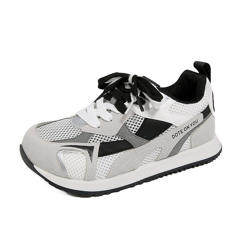 Retro mesh breathable Forrest Gump casual sports shoes women's 2025 new summer thick-soled versatile lightweight German training shoes