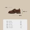 Small leather shoes women's platform shoes spring and summer new one-pedal lazy retro single shoes