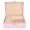Jewelry Display Double Layer Jewelry Box Ornaments Case Storage Fashion Accessories  Necklace