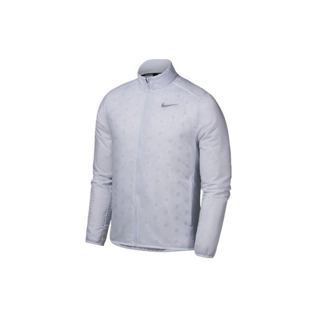 Nike Casual Sports Stand Collar Zipper Cotton Jacket Men Jacket White BV4875-085