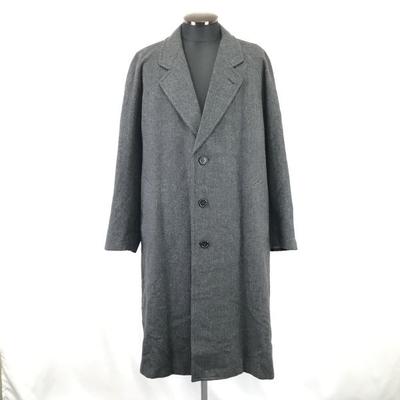 SUPER LORD 90s-00s Wool Long Chester Coat Outerwear Men’s Size L Gray Coat Jumper(USED)