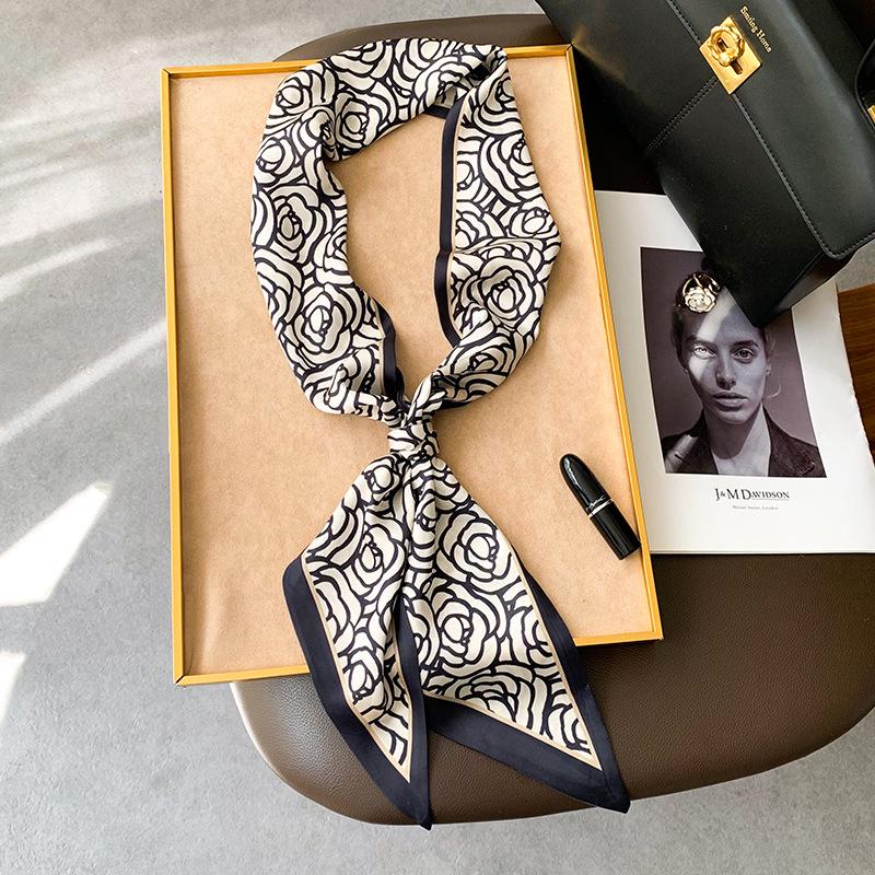 Ceinture Écharpe Mode Femme 2025: Accessoire de Taille Élégant pour Jupes et Jeans - Design Long et Élégant en Ruban