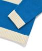 VISION STREETWEAR Vsw Washable Stripe Polo Knit Blue