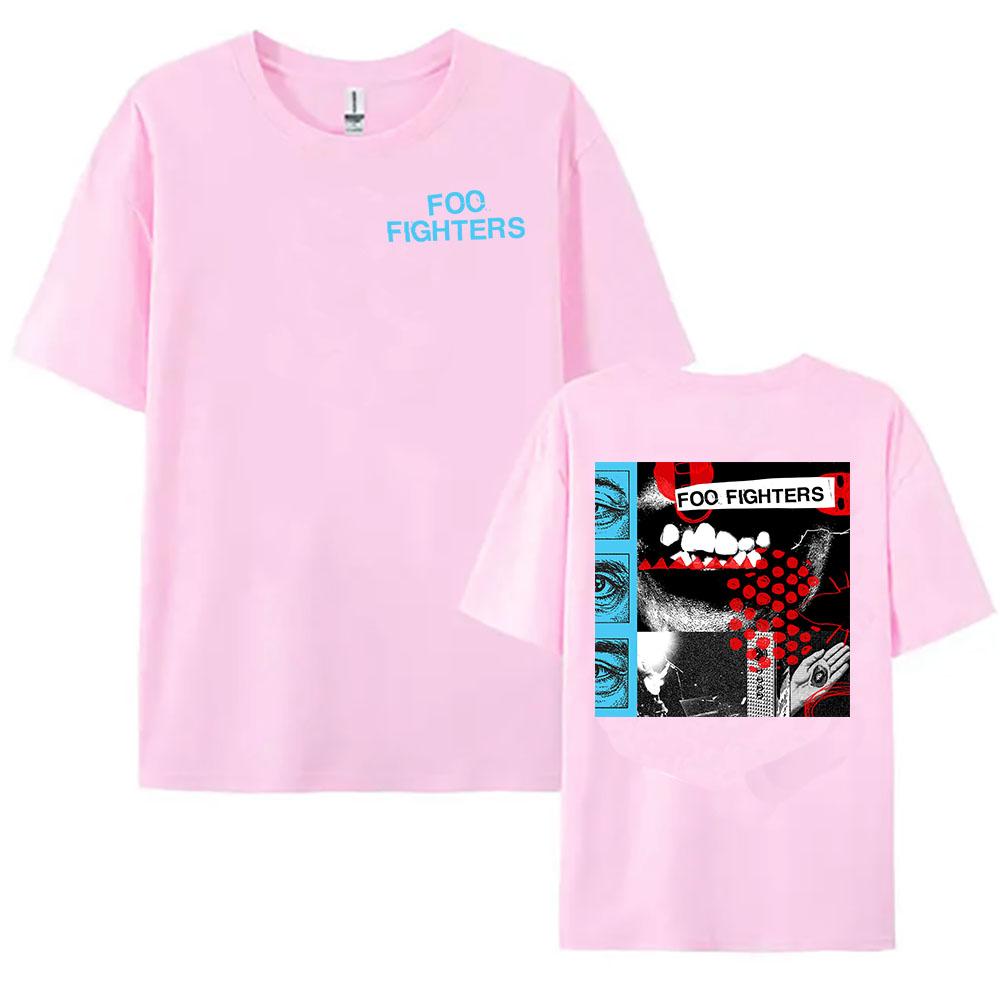 

Foo Fighters Your Favorite Toy T-shirt O-neck Summer Short Sleeve Mens Tees Design Rock Band Graphic Print Tshirts Fashion Top XL