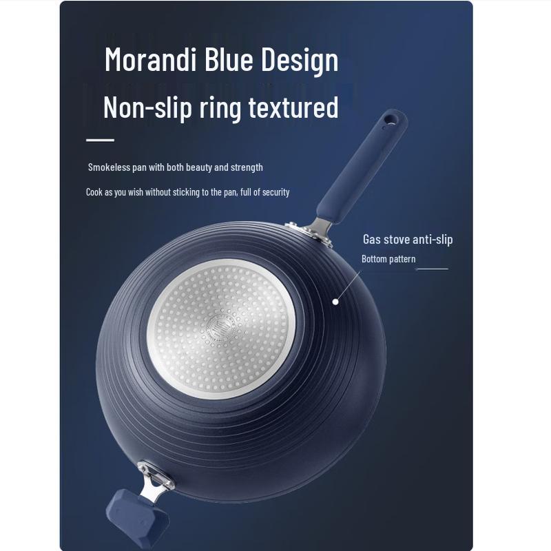 

COOKER KING 34cm Non-stick Flat Bottom Wok