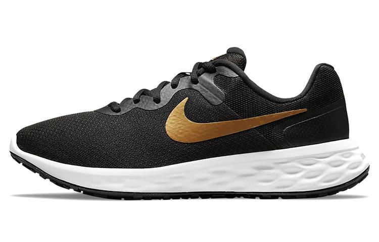 Nike Revolution 6 Black Metallic Gold DC3728-002 45