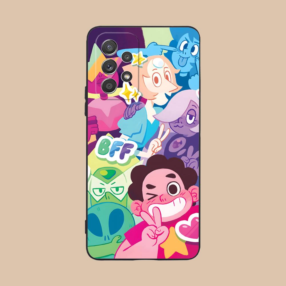 Steven Universe Mobile Phone Case for Samsung Galaxy M55 54 42 35 34 33 32 23 22 15 14 13 12 F55 5G Colour Protective Cellphones
