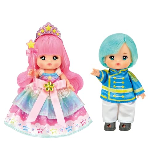 Pilot Corporation Pocket Mel-chan Dress-Up Set: Rainbow Dress & Tuxedo Set