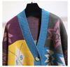 Sweater Women Loose Single-breasted Knitted Cardigan Sweater Female Spring Autumn