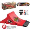 Finger Skateboard and Ramp 6 2 Finger Skate Show Off Your Finger Ideal for Skateboarding Image Training Accessories, Sections, Combos, Park,