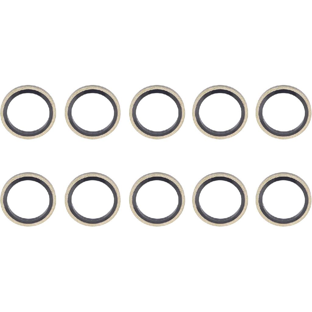 10 PCS Turbo Coolant Line Sealing Washers 3963991 4944257 For Dodge Ram 2500 6.7L 2008-2019