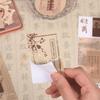 25pcs Ancient Literati Li Bai New Chinese Style Decorative Sticker Bag Creativity Decorative Hand Account Diary Craft Supplies